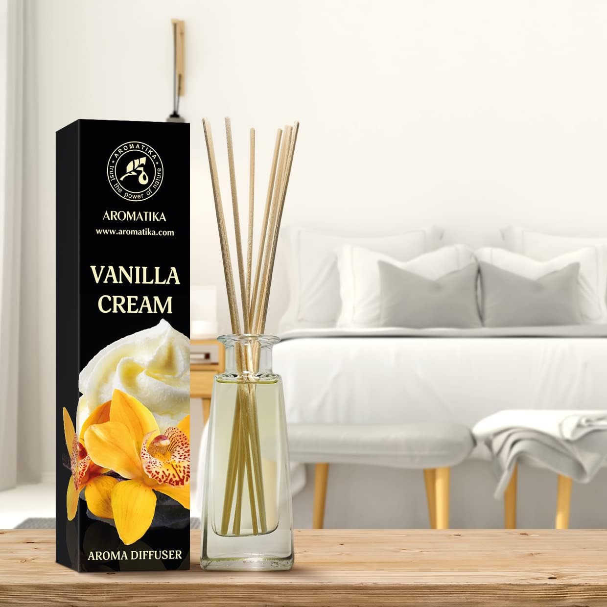 Vanilla Cream Aroma Diffuser 100ml -Room Fragrance