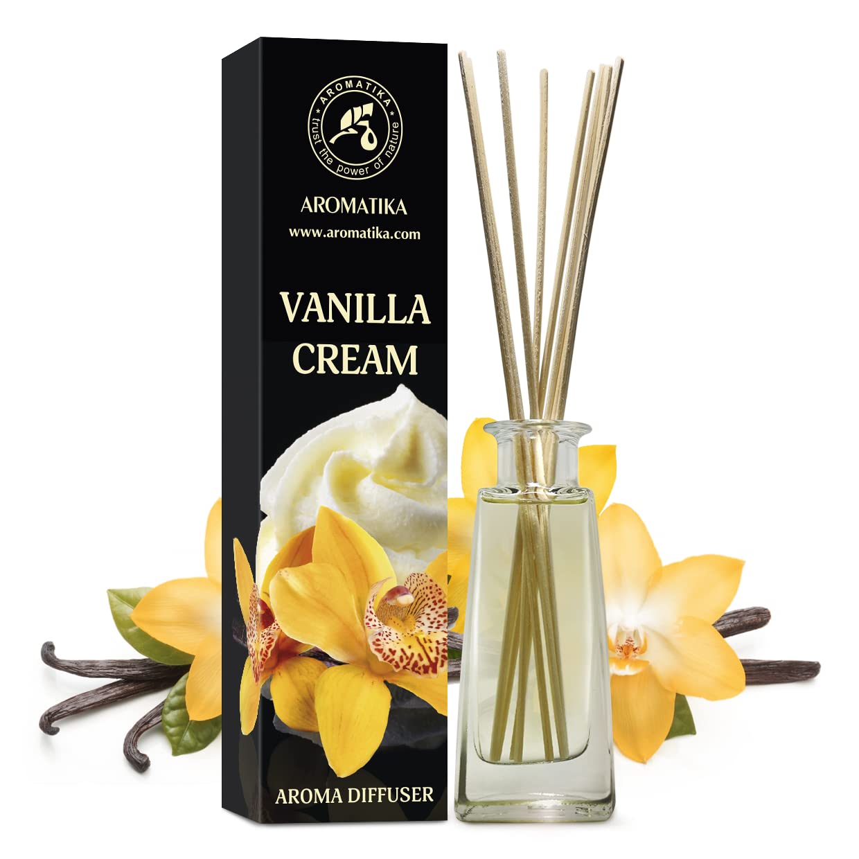 Vanilla Cream Aroma Diffuser 100ml -Room Fragrance