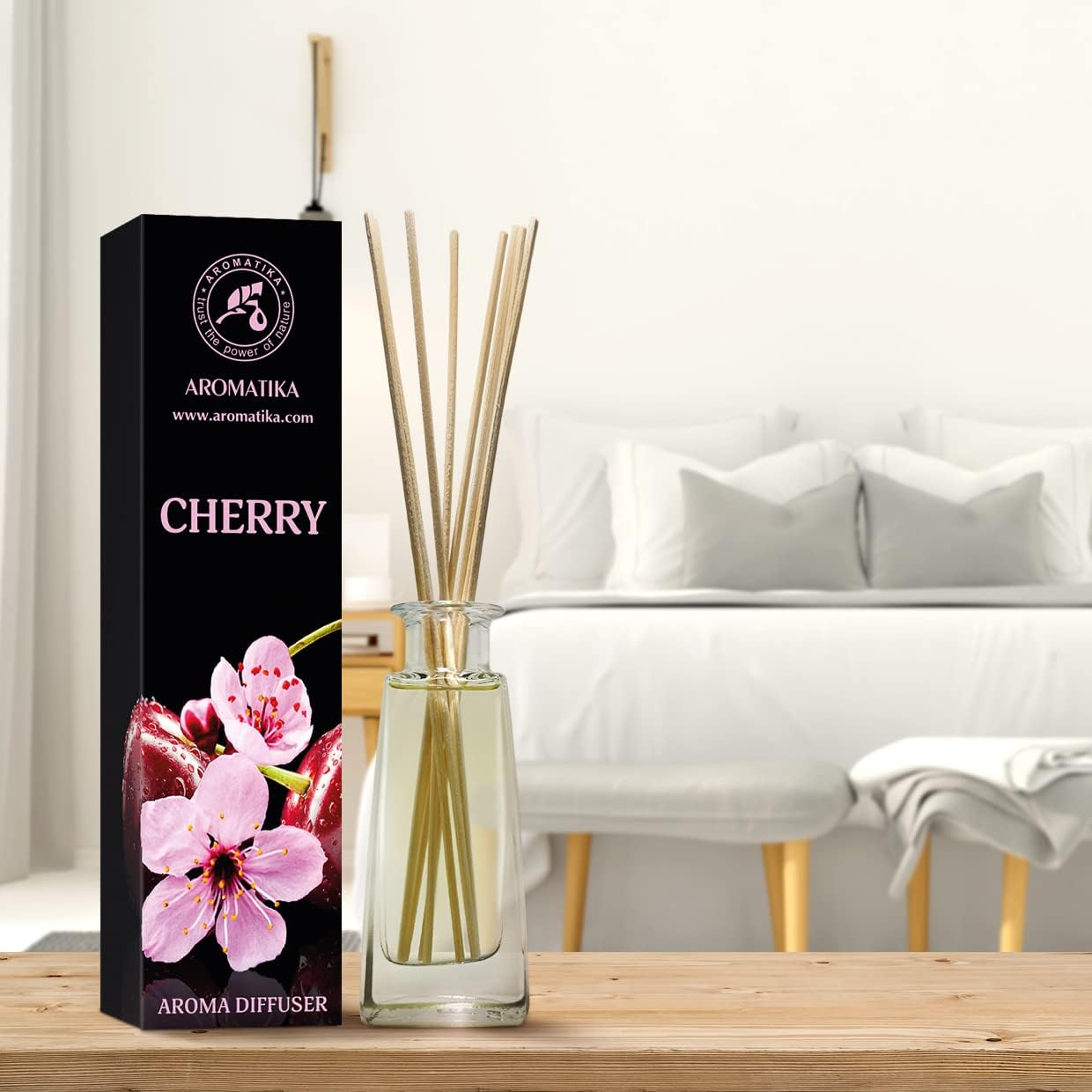 Cherry Aroma Diffuser 100ml - Room Fragrance