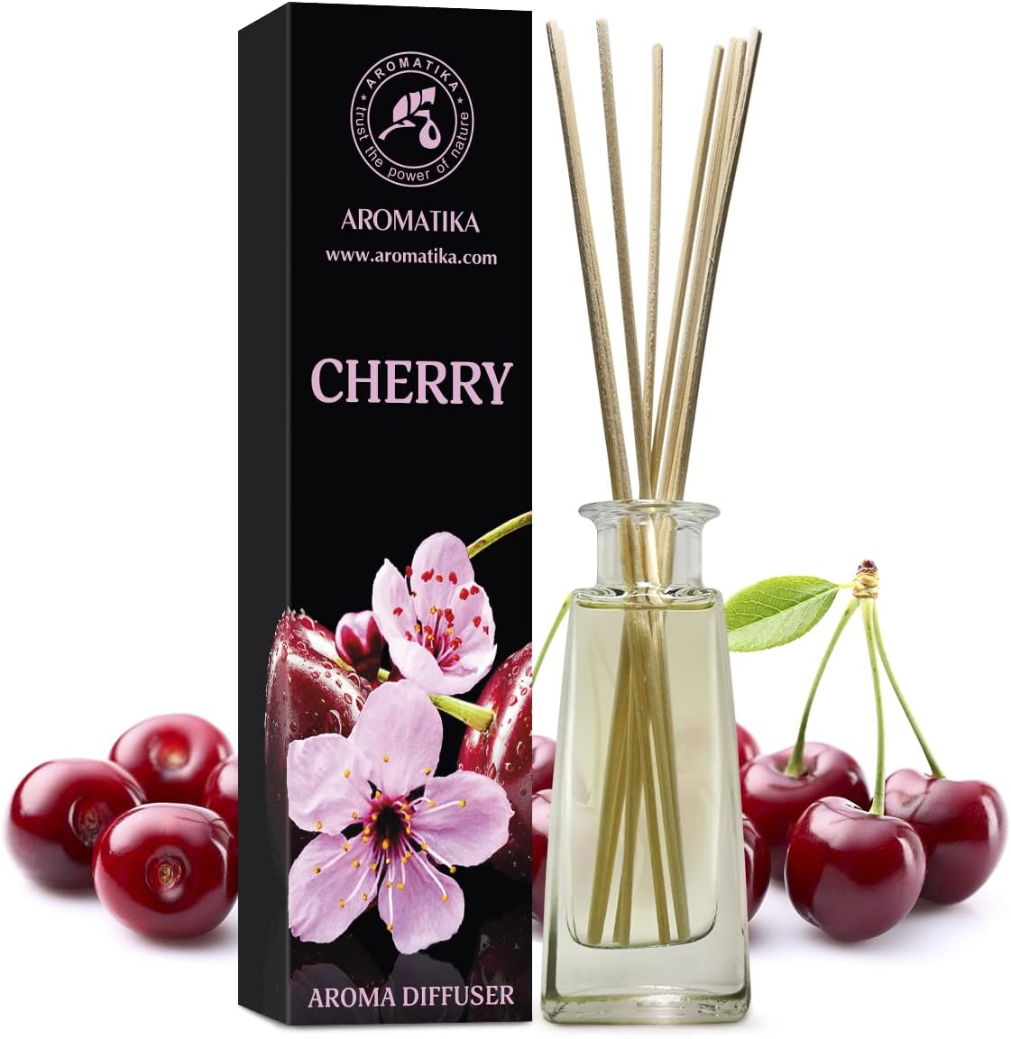 Cherry Aroma Diffuser 100ml - Room Fragrance