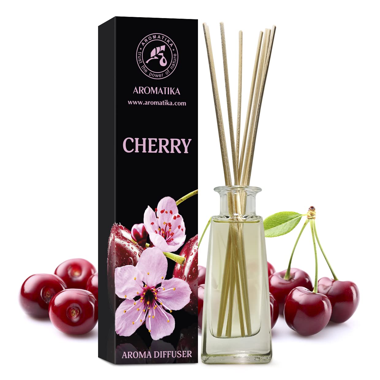 Cherry Aroma Diffuser 100ml - Room Fragrance