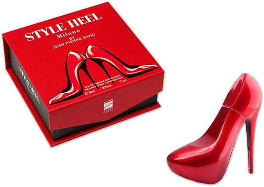 Jean-Pierre Sand – Style Heel Milano – Eau de Parfum, 30 ml – parfym för kvinnor i samlarflaska, perfekt som present – damparfym High Heel-Flakon