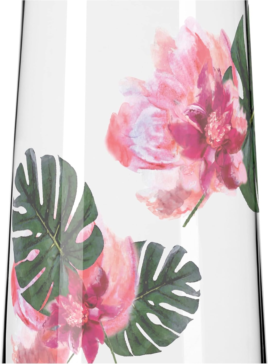 universalglas set 500 ml – serie sommarsonett – 2 stycken med blommotiv