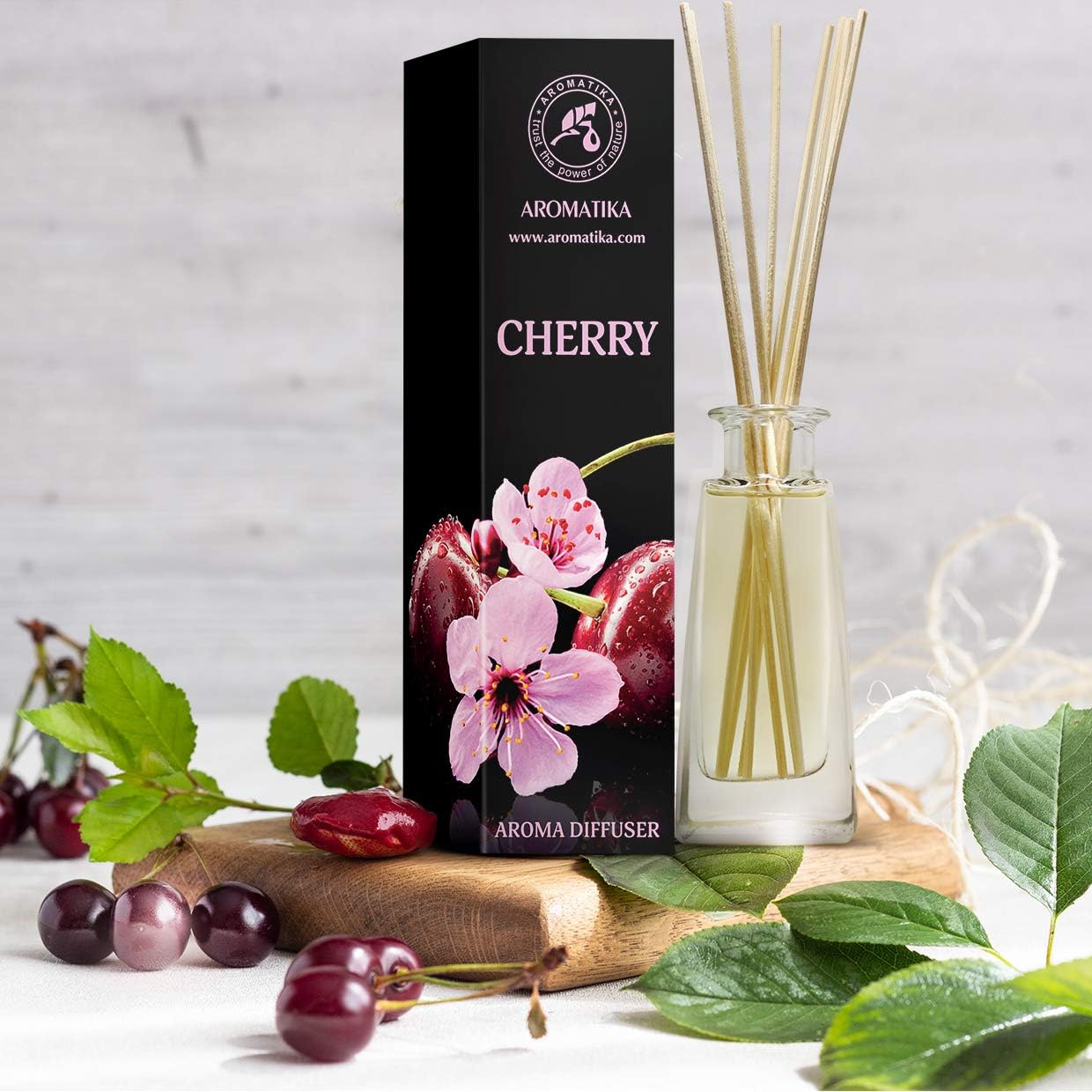 Cherry Aroma Diffuser 100ml - Room Fragrance