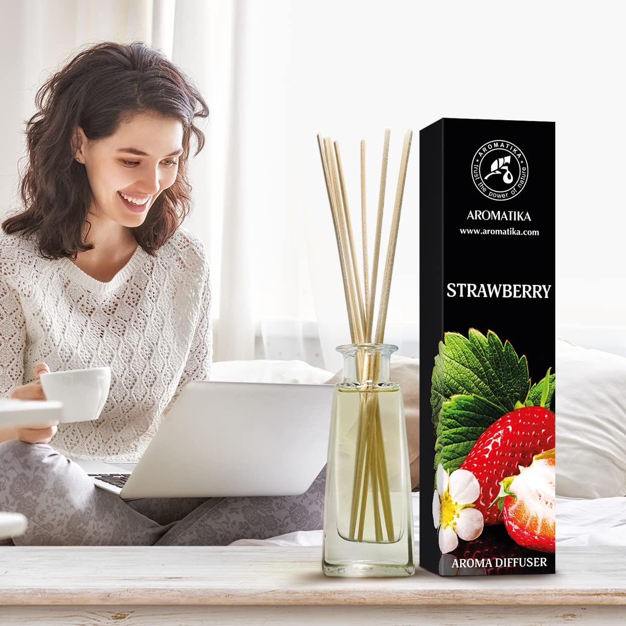 Strawberry Aroma Diffuser 100 ml -Room Fragrance