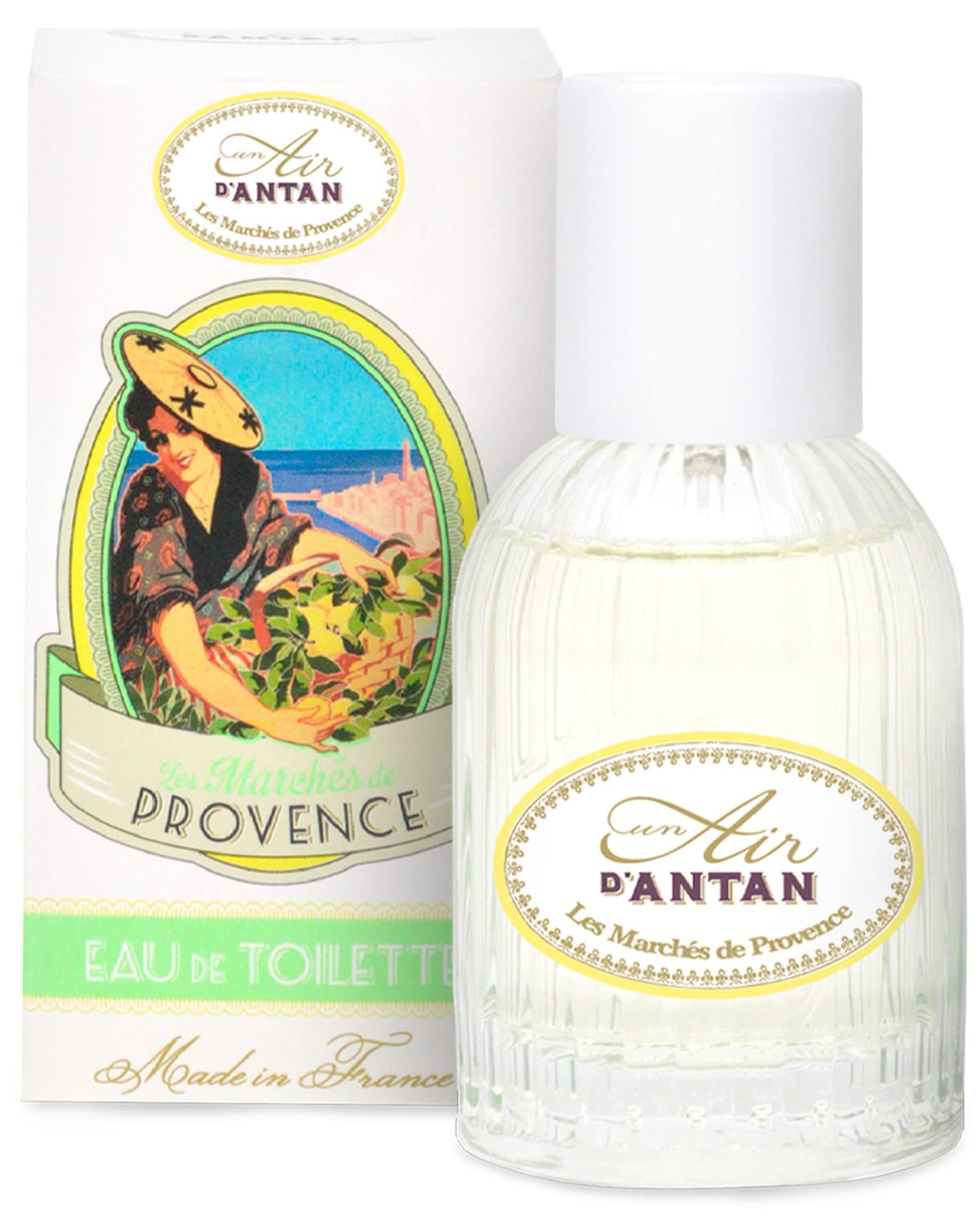 Un Air d'Antan Provence Bergamott Parfym 55mL - Damparfym med Verbena & Citron - Cruelty Free