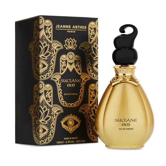 JEANNE ARTHES - Dam parfym Sultane Oud - Eau de Parfum - sprayflaska 100 ml - tillverkad i Frankrike à Grasse