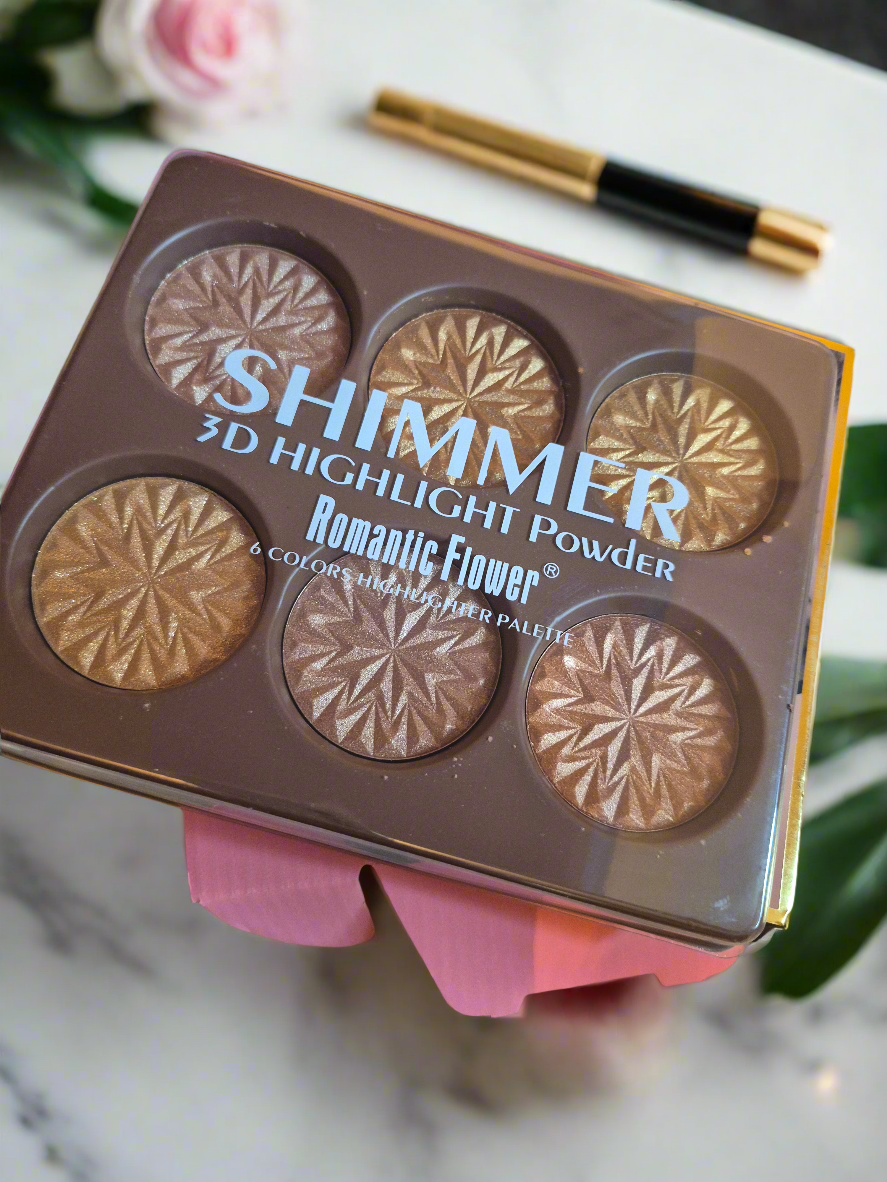 Shimmer highlight powder