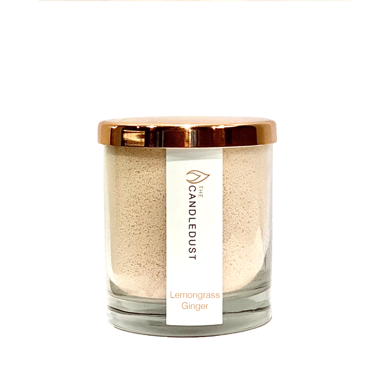 Powdered Candle in Glass - Dark Honey 160g