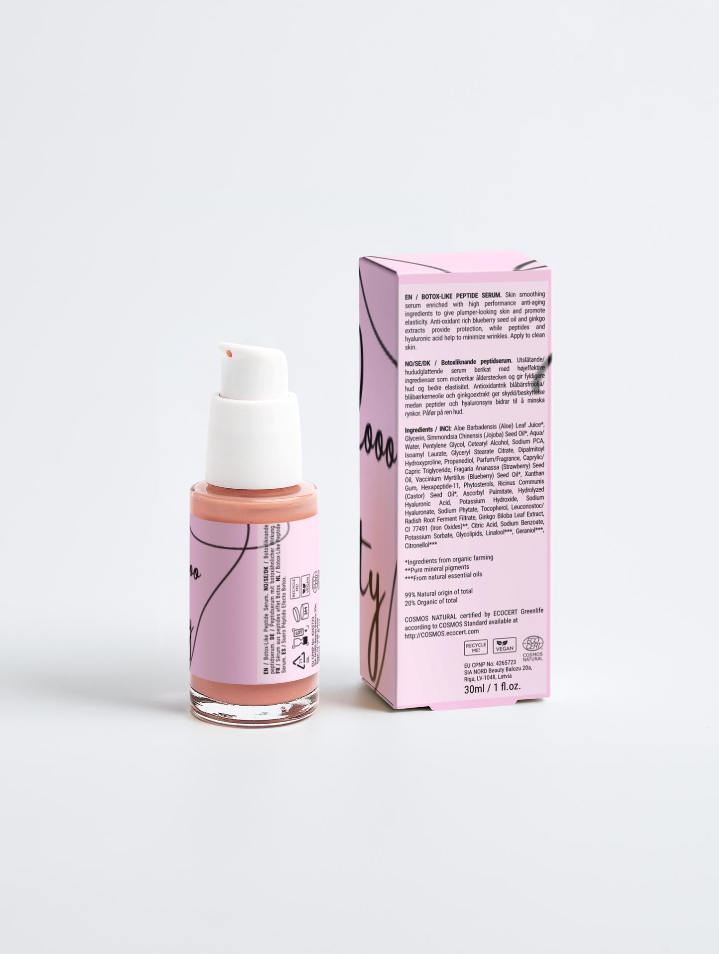 Botox-Like Peptide Serum