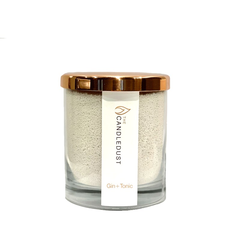 Powdered Powdered Candle in Glass - Gin+Tonic 160g