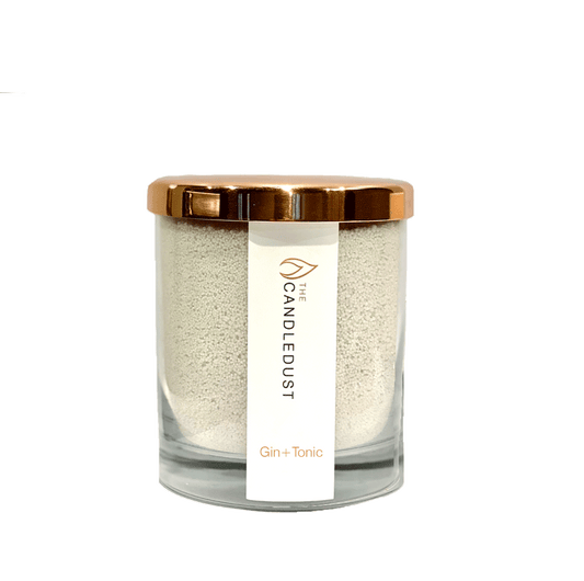 Powdered Powdered Candle in Glass - Gin+Tonic 160g