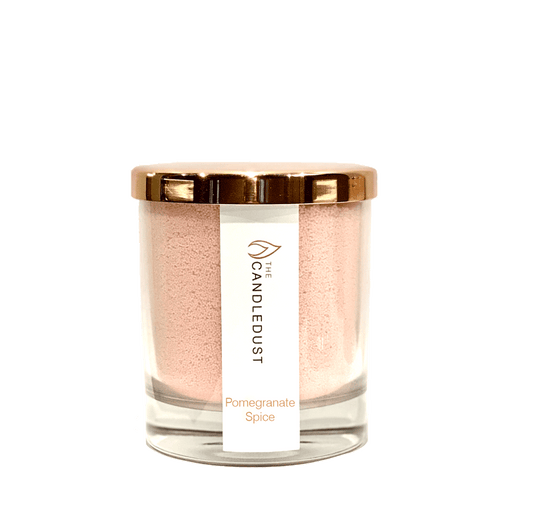 Powdered Candle in Glass - Pomegranate Spice 160g